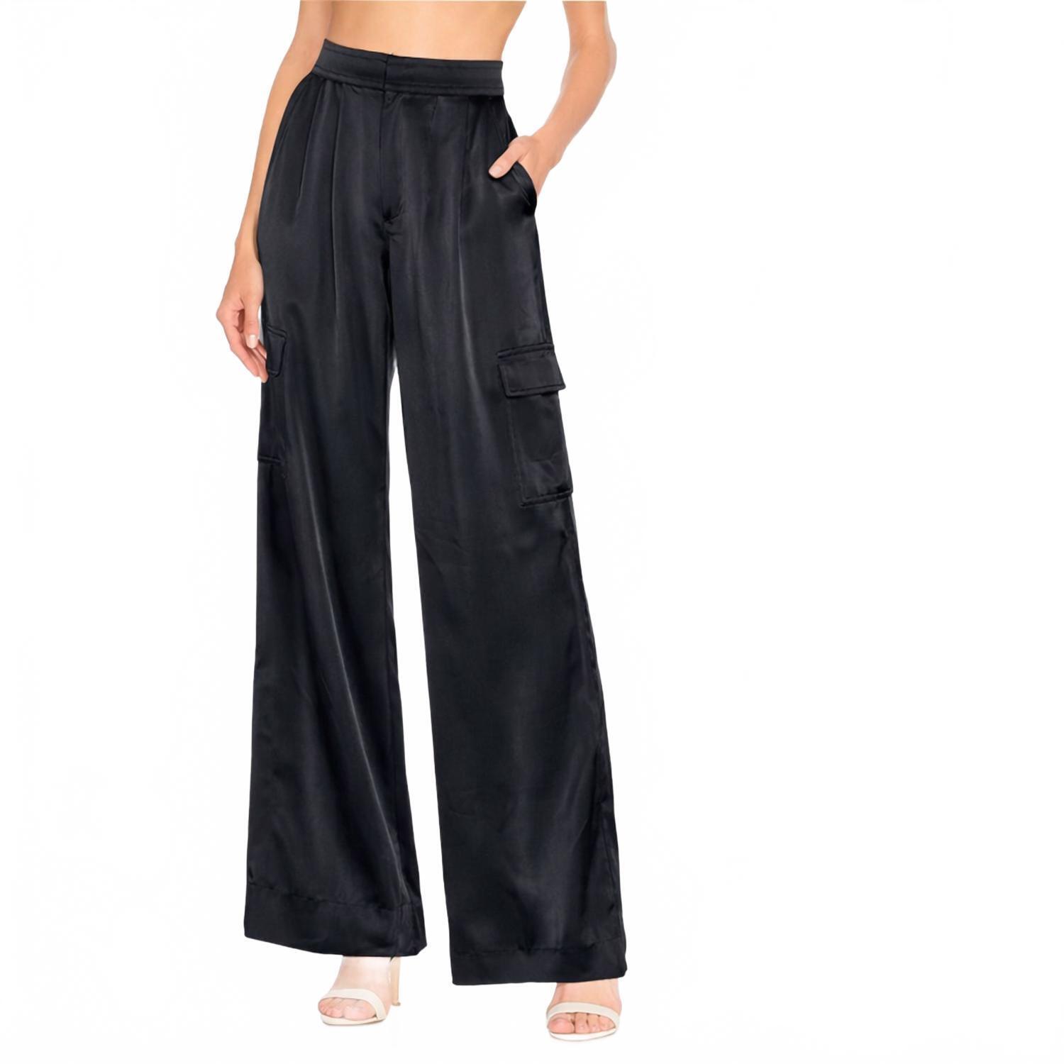New Nonchalantlabel Perri Pant In Black